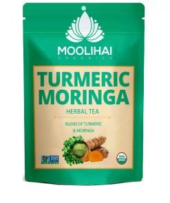 Turmeric Moringa Herbal Tea Tisane Bags / India's Ancient Medicine